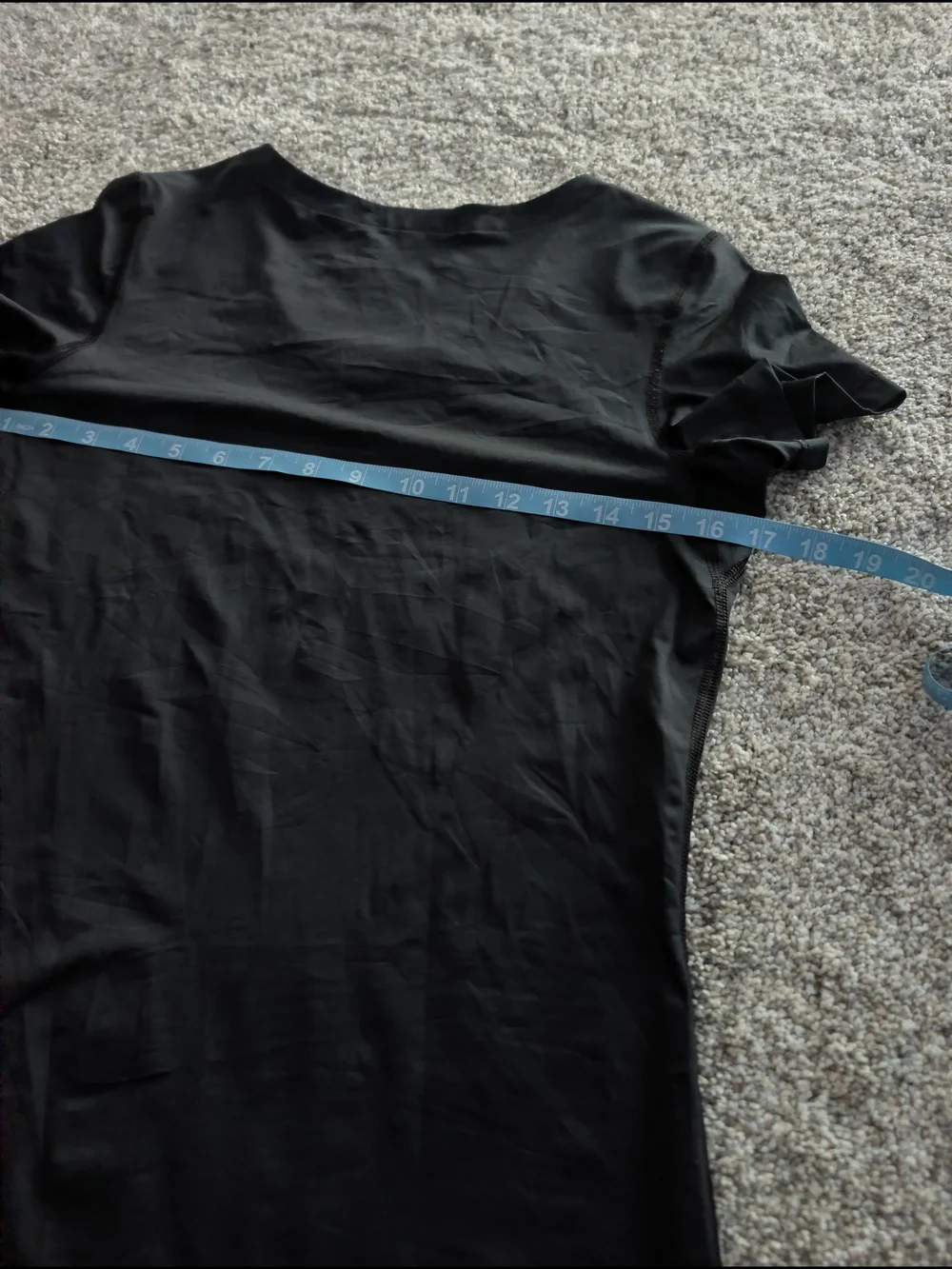 Nike Pro Dri-FIT Black V-Neck Short Sleeve Training Shirt Size L